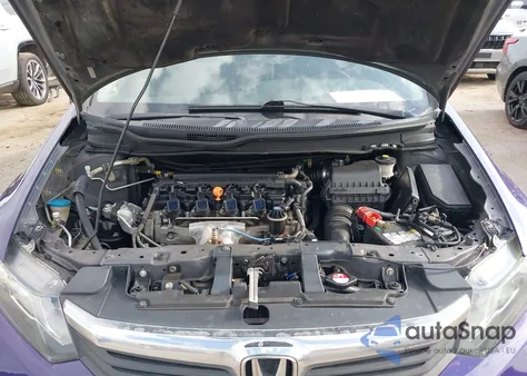 2012 Honda Civic Ex-L from USA, damaged, VIN 2HGFB2F94CH541852